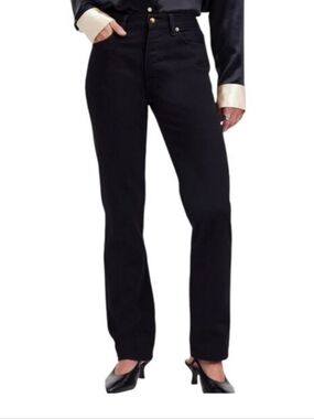 NWOT Madewell Alexa Chung Outridge Black Jeans